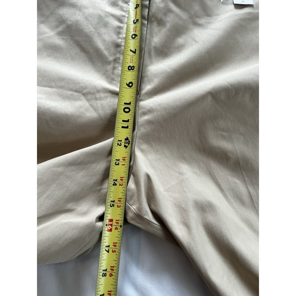 Lane Bryant Capri Pants Women's Size 26 NWT Beige Mid-Rise Stretch (136) - Picture 9 of 11